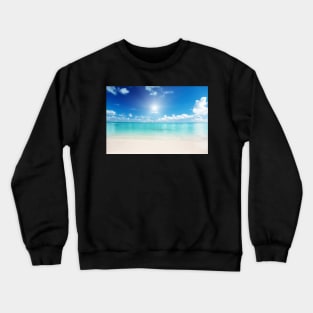 Beach,Summer Crewneck Sweatshirt